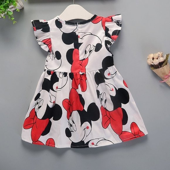 Minnie Mouse Girl Dress Disney Outfit Dress First Birthday Smash Cake Mickey - Picture 2 of 8
